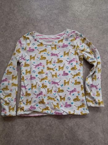 Tee-shirt dpam réversible 6 ans