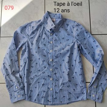 Chemise 12 ans