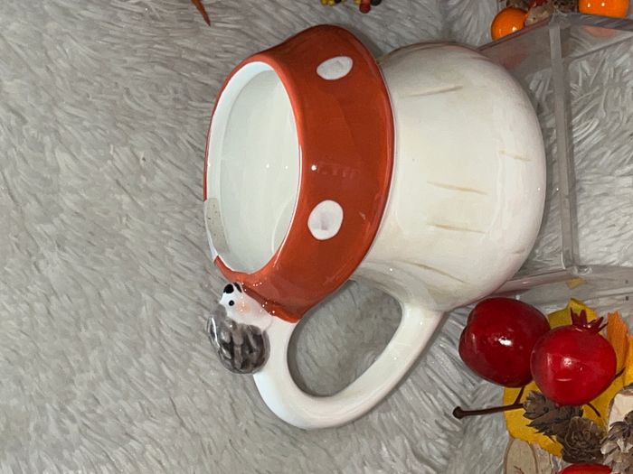 Mug champignon avec son hérisson - photo numéro 5