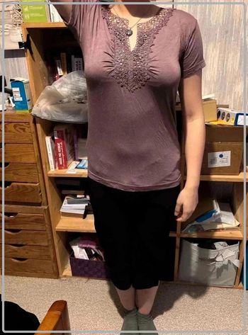 Tres jolie t shirt taille 3xl/46 marque sevda