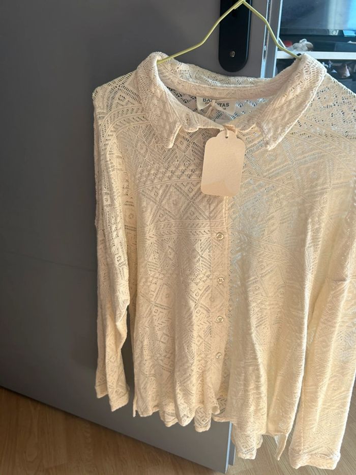 Chemise effet crochet Banditas