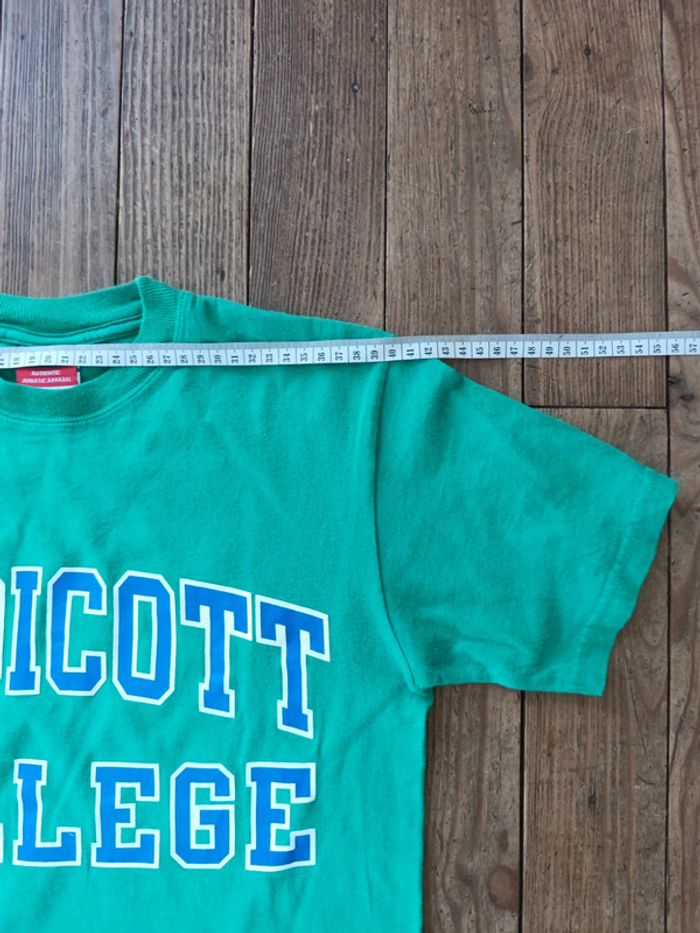T-shirt vintage Champion USA 90s endicott collège S - photo numéro 7