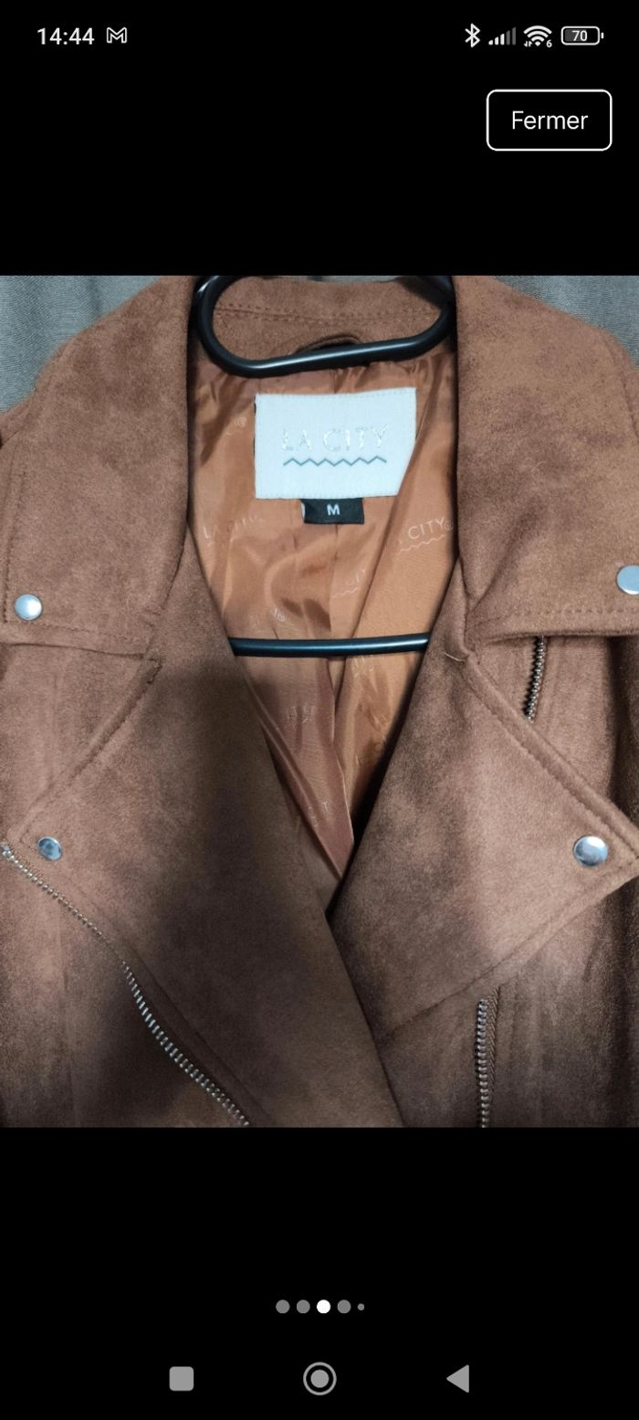 Veste suédine - photo numéro 3