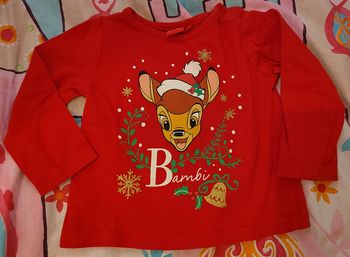T-shirt Noël Bambi