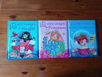 Lot de 3 livres d'histoires