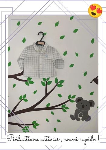 Chemise bébé 6 mois