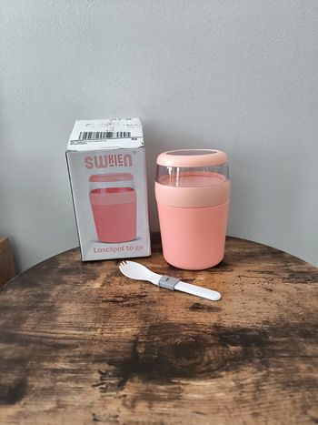 Lunch Gobelet à yaourt ou autres 500+200ml neuf