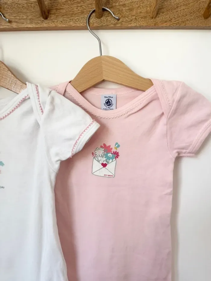 Lot 2 bodies petit bateau - photo numéro 3