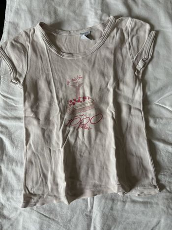 Tee shirt pb rose 