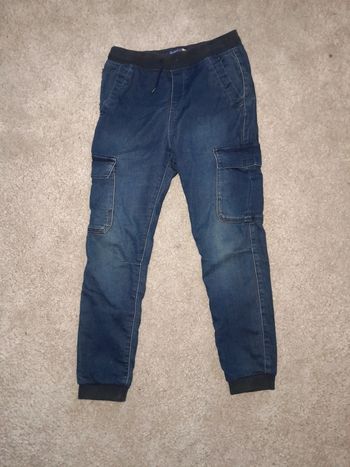 Jean slim-cargo- okaïdi-taille 12 ans 💞