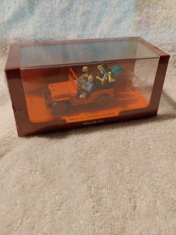 véhicule Tintin au pays de l'or noir Willys MB 1943 Hergé 2012 Atlas Neuve non ouverte