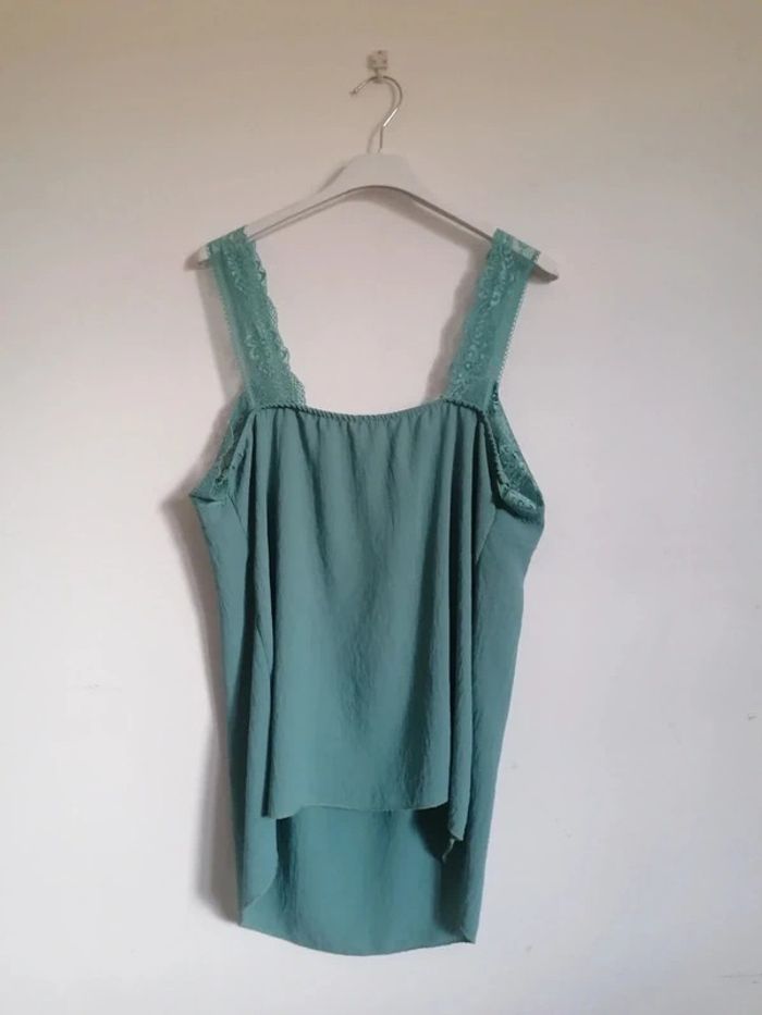 Blusa tirantes mujer azul - photo numéro 2