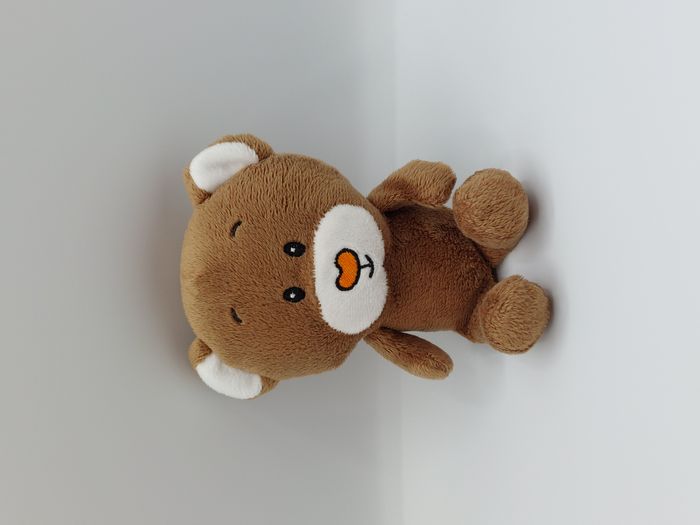 Petit Doudou peluche ours marron mon premier sent-bon Christine Arbel 18 cm