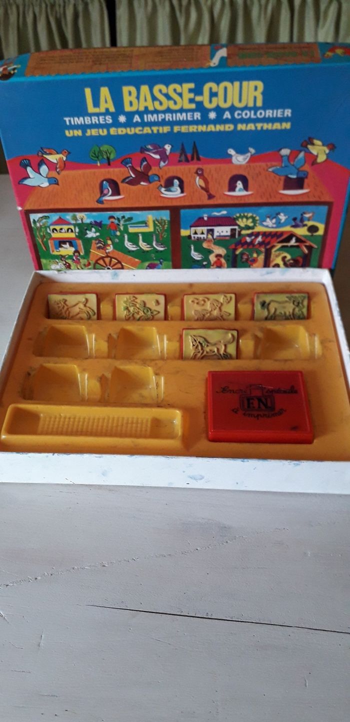 Tampons à imprimer vintage collection