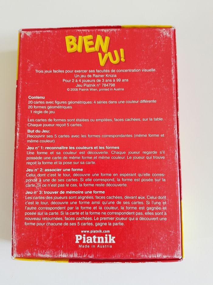 Bien vu ! Piatnik complet - photo numéro 2