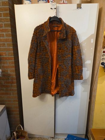 Veste Rouille/orange/marron Julie Mode XXL (manque 1 bouton 4eme photo)