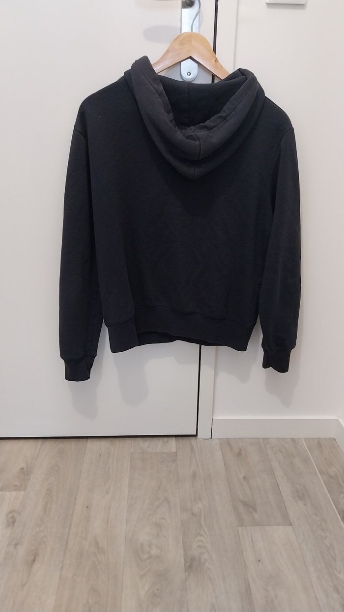 Sweat à capuche femme pull & bear bleu marine - photo numéro 2