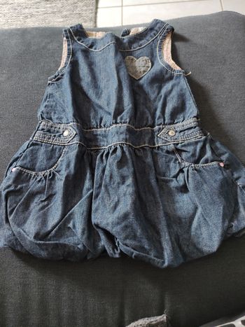 Robe courte fille 18 mois