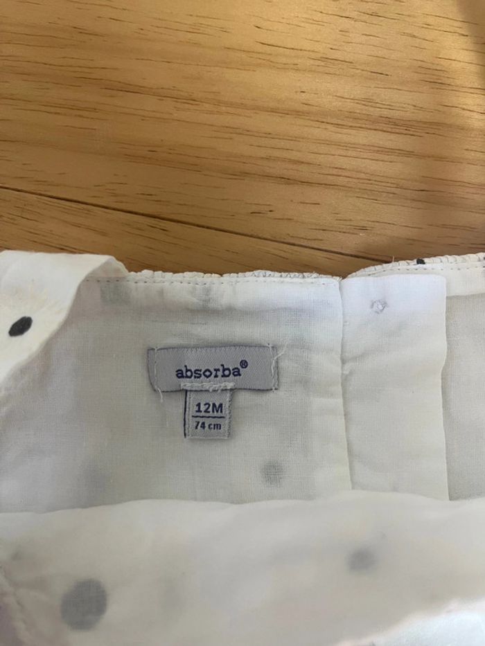 Ensemble été  bébé fille absorba blanc - photo numéro 8