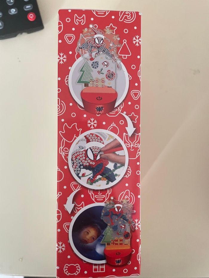 Diamond veilleuse led Spiderman - photo numéro 3