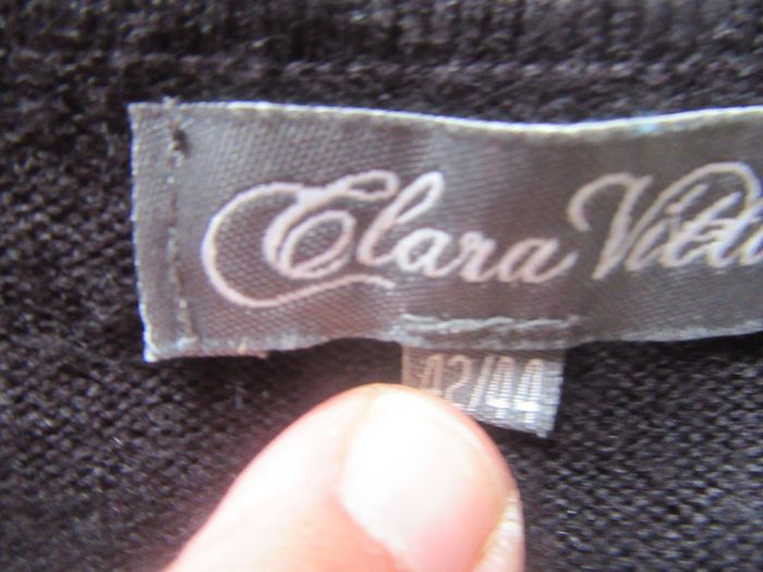 Robe noire taille 42/44 Clara Vitti - photo numéro 4