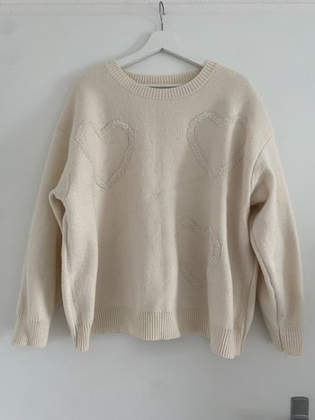 Pull à motifs coeur