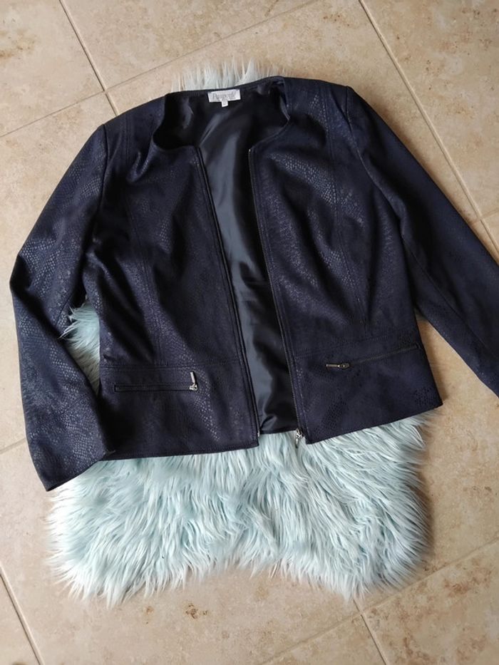 🧥 veste zippée femme 42 Janine Pauporté - photo numéro 2