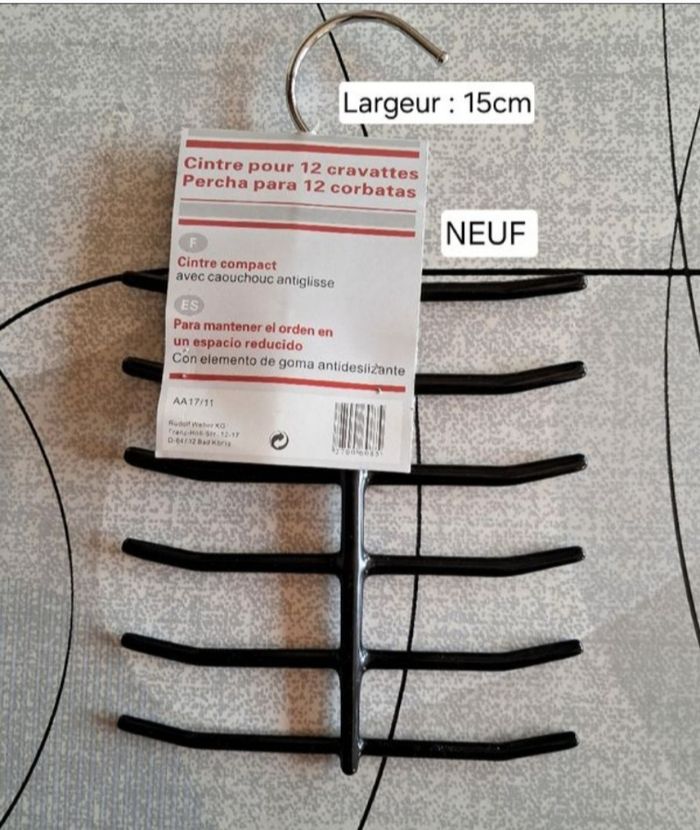 Lot NEUF porte foulards, porte bijoux, porte cravattes - photo numéro 4