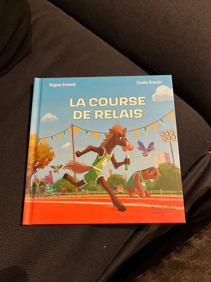 Livre pour enfants macdo esprit sportif la course de relais