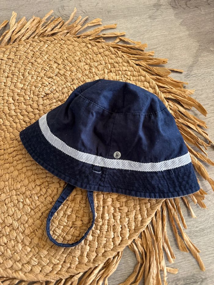 Chapeau 18/24 mois okaidi réversible été - photo numéro 3