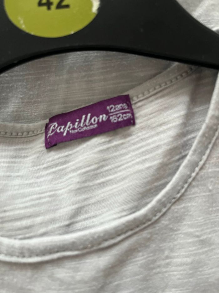 T-shirt Papillon • 12ans - photo numéro 2
