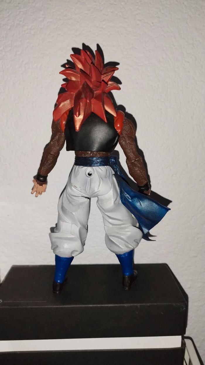 Figurine Dragon Ball GT Jakks Gogeta SS4 figure rare Movie Collection - photo numéro 2