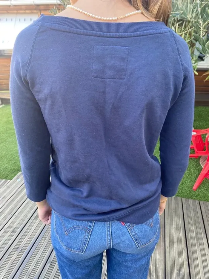 Sweat-shirt manche 3/4 - photo numéro 2