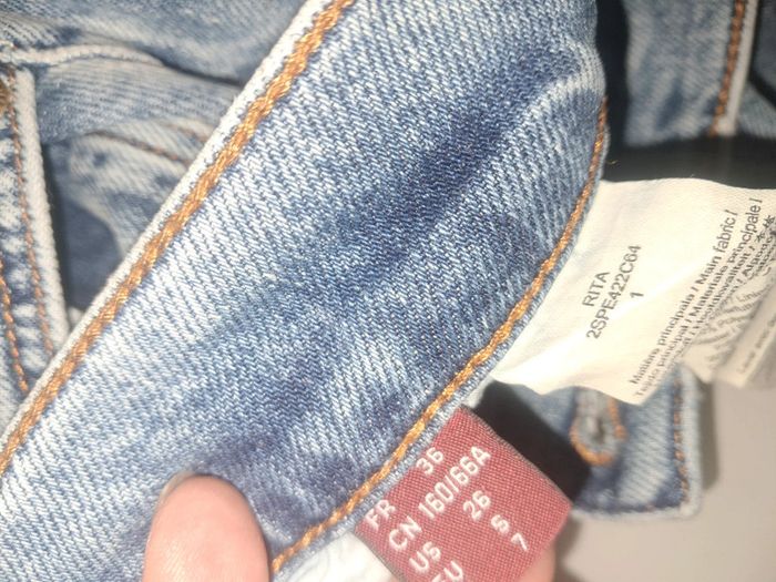 Comptoir des cotonniers jean taille haute boyfriend mom rita T 36 - photo numéro 10