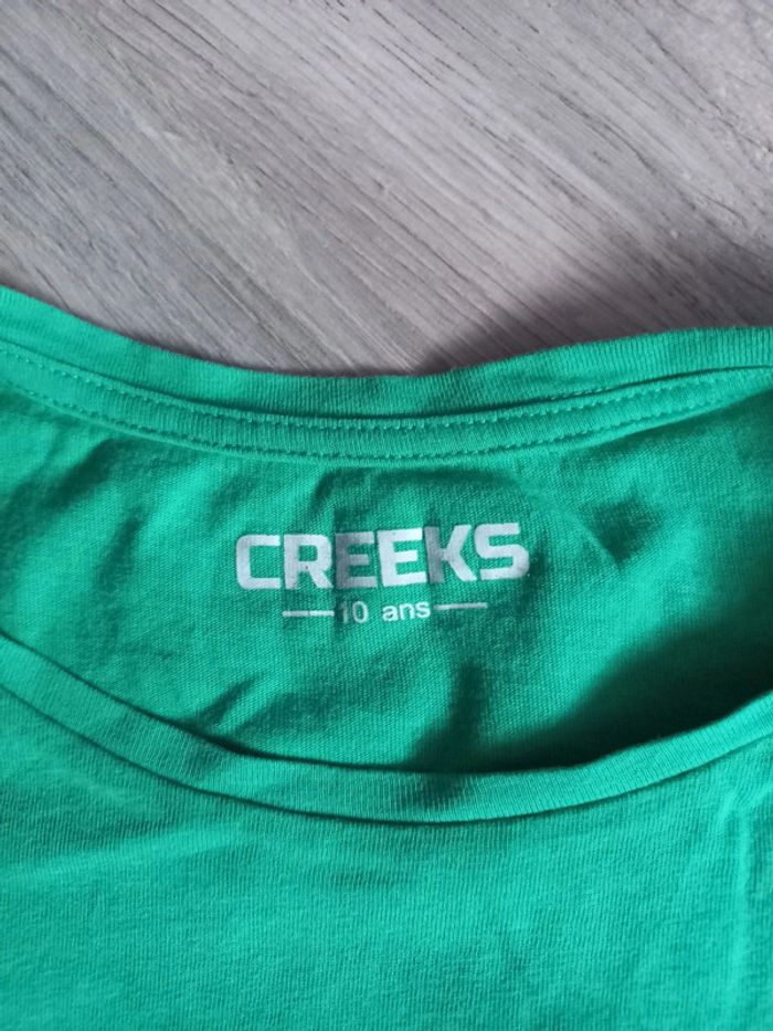 Tee-shirt 'Creeks' 10 ans - photo numéro 3
