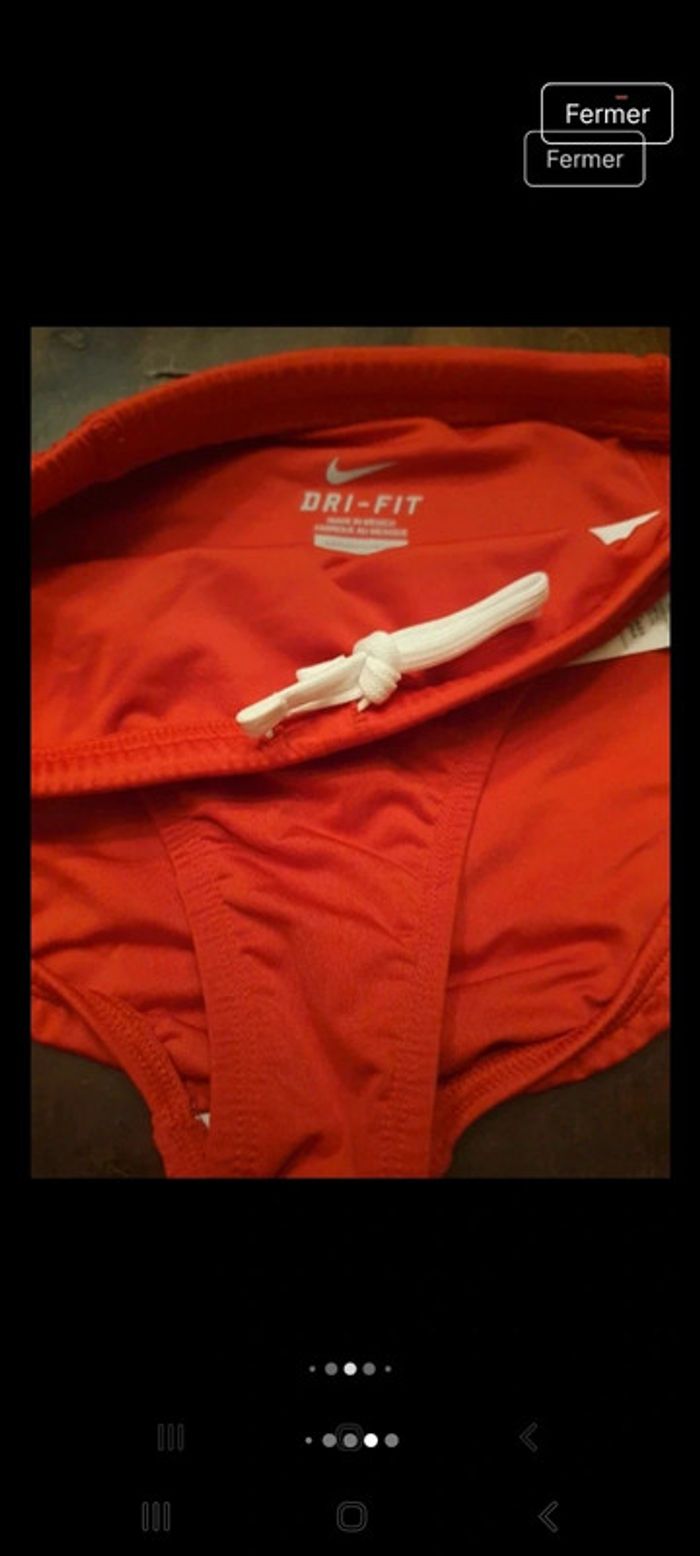 Short de course Nike rouge femme XS neuf - photo numéro 12