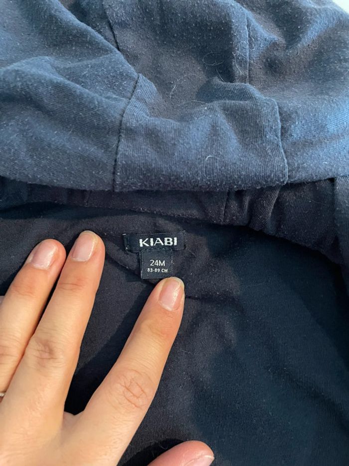 Veste fine aviateur Kiabi 24 mois - photo numéro 2