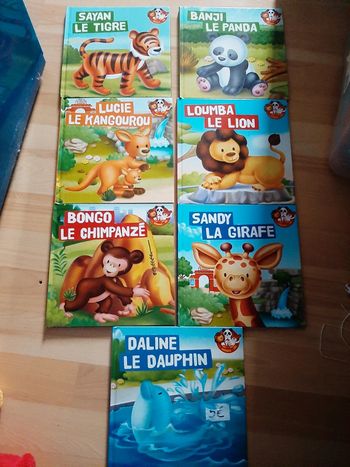 7 livres animaux