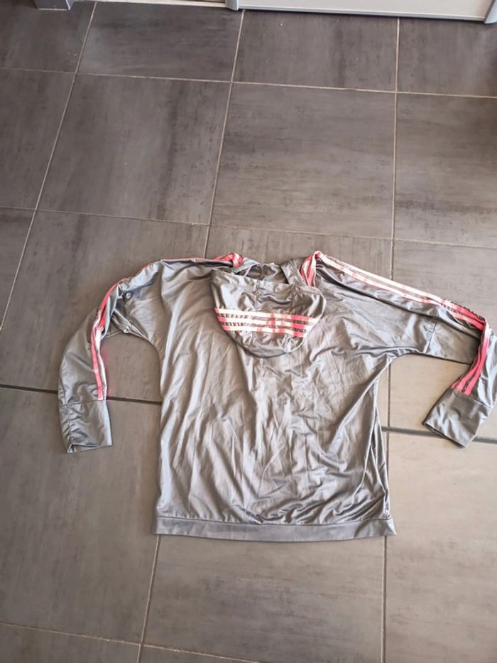 Veste femme Adidas 44 46 grise - photo numéro 2