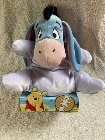 Doudou marionnette bourriquet