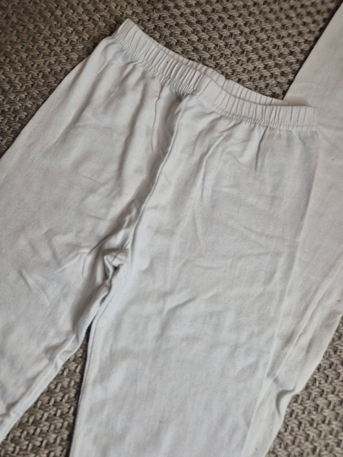 Lot de 5 leggings longs clairs - 8 ans - photo numéro 8