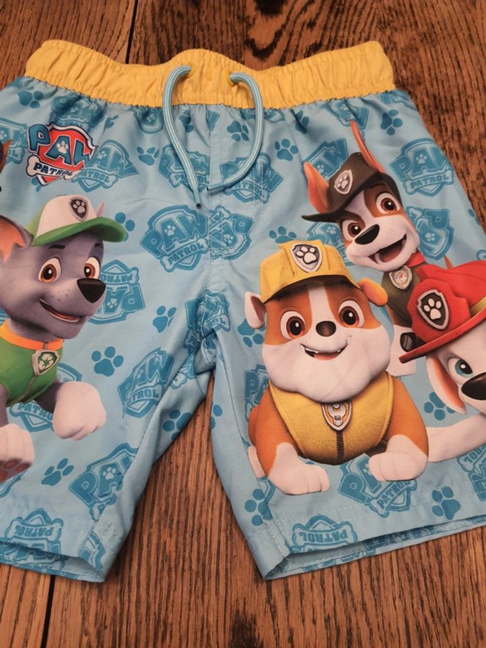 Short de plage enfant Paw Patrol 5/6ans - photo numéro 5