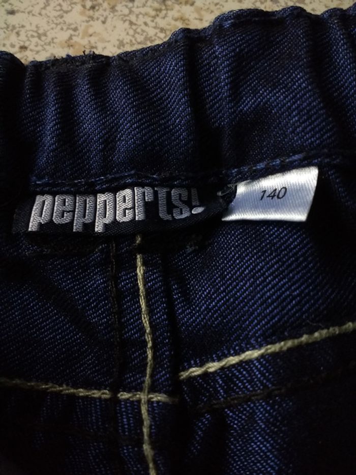 Jean bleu enfant taille élastique - photo numéro 3