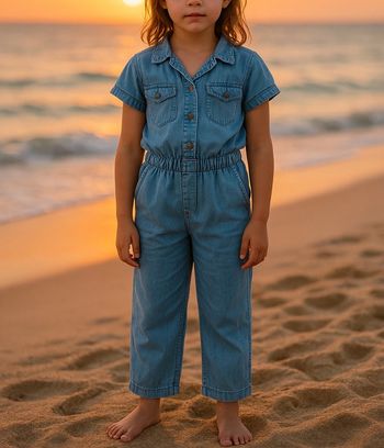 Très belle combi légère manche courte taille 8 ans