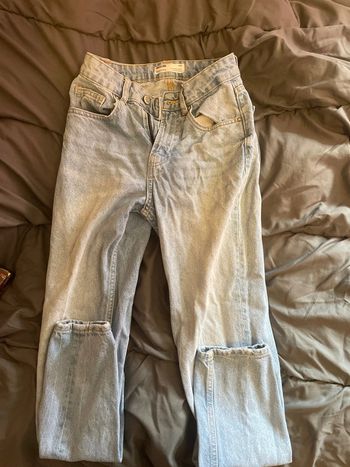 Pantalon denim/mom