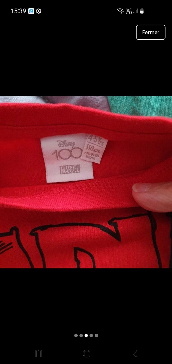 3 tee-shirts 5 ans - photo numéro 3