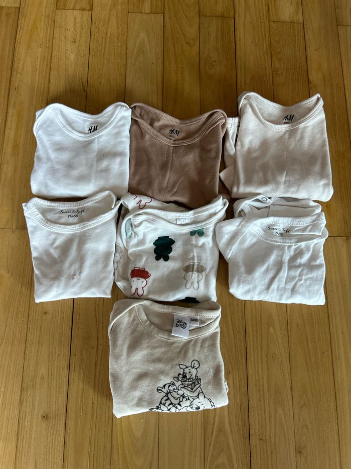 Lot de 7 bodies