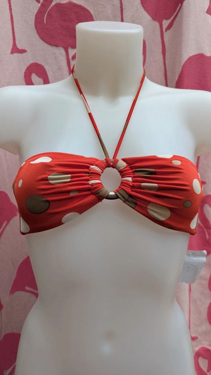 Haut de maillot à pois Kickoff S
