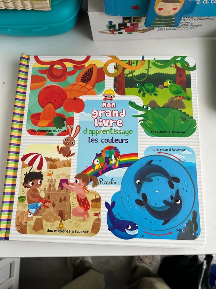 Livre apprendre les couleurs