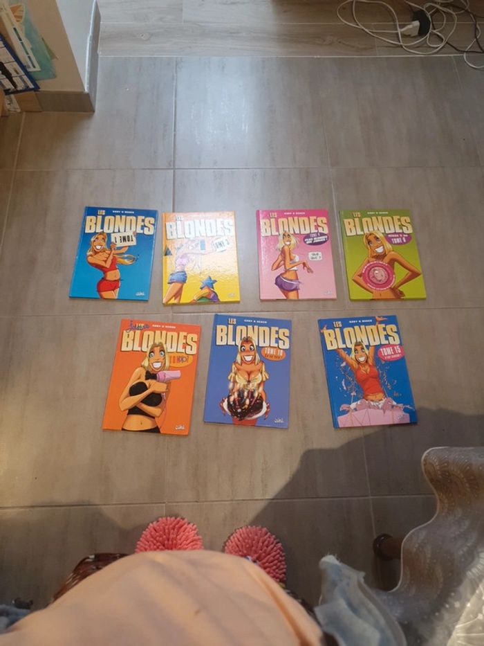 BD les blondes TOME 1 3 4 6 7 10 15